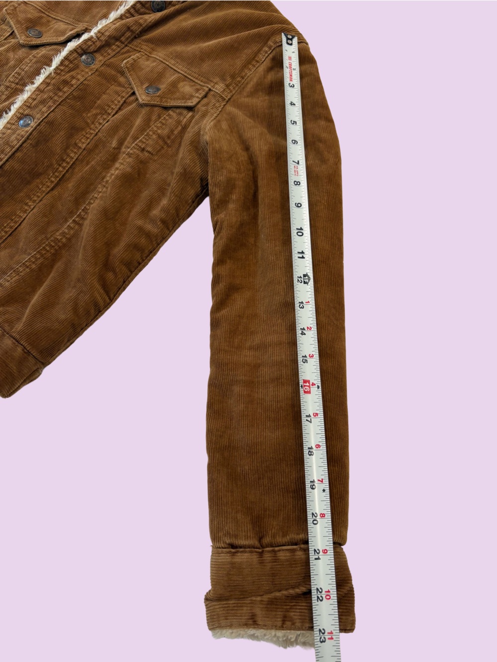 Vintage Y2K Earl Jean Sherpa Corduroy Jacket Alt. ASO Gilmore Girls Friends OTH - Picture 8 of 10